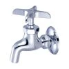 Central Brass Single Handle Wall Mounted Bathroom Faucet with Cross Handle