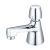 Central Brass 1.5 GPM Single Handle Slow-Close Deck Mounted Bathroom Faucet