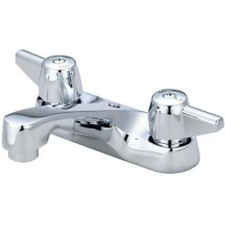 Central Brass 1.2 GPM Double Handle Bathroom Faucet with Lever Handles