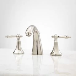 Signature Hardware Dalles 1.2 GPM Widespread Bathroom Faucet with Pop-up Drain Assembly