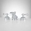Signature Hardware Shannon 1.2 GPM Widespread Bathroom Faucet with Pop-Up Drain Assembly