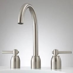 Signature Hardware Cortland Widespread Bathroom Faucet with Pop-Up Drain Assembly