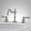 Signature Hardware Stella Widespread Bathroom Faucet with Pop-Up Drain Assembly