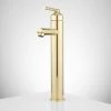 Signature Hardware Elvan Vessel Bathroom Faucet with Drain Assembly - Set of 2