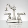 Signature Hardware Menza Centerset Bathroom Faucet with Pop-Up Drain Assembly