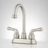 Signature Hardware Brannigan 1 GPM Centerset Bathroom Faucet with Pop-up Drain Assembly