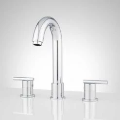 Signature Hardware Lester 1.2 GPM Widespread Bathroom Faucet with Drain Assembly