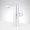 Signature Hardware Luna 1.2 GPM Single Hole Vessel Bathroom Faucet with Pop-Up Drain Assembly