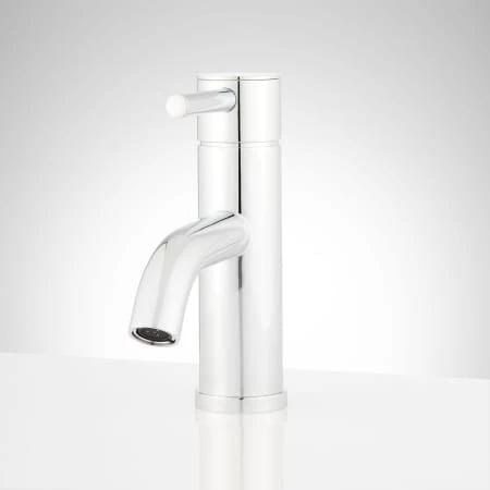 Signature Hardware Edenton 1.2 GPM Single Hole Bathroom Faucet with Pop-Up Drain Assembly 1 Signature Hardware Edenton 1.2 GPM Single Hole Bathroom Faucet with Pop-Up Drain Assembly