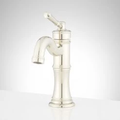 Signature Hardware St. Martin 1.2 GPM Single Hole Bathroom Faucet with Pop-Up Drain Assembly