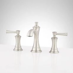 Signature Hardware Beasley 1.2 GPM Widespread Bathroom Faucet with Pop-Up Drain Assembly