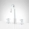 Signature Hardware Milazzo 1.5 GPM Widespread Bathroom Faucet with Pop-Up Drain Assembly