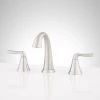 Signature Hardware Provincetown 1.2 GPM Widespread Bathroom Faucet with Metal Lever Handles and Pop-Up Drain Assembly