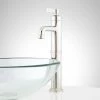Signature Hardware Greyfield 1.2 GPM Single Hole Vessel Bathroom Faucet with Pop-Up Drain Assembly