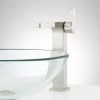Signature Hardware Hibiscus 1.2 GPM Single Hole Vessel Bathroom Faucet with Pop-Up Drain Assembly