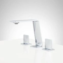 Signature Hardware Essato 1.2 GPM Widespread Bathroom Faucet with Zinc Knob Handles and Pop-Up Drain Assembly -Central Brass store signature hardware 461710 alternate image 2226