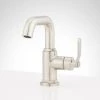 Signature Hardware Gunther 1.2 GPM Single Hole Bathroom Faucet with Lever Handle and Pop-Up Drain Assembly