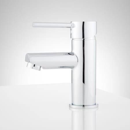 Signature Hardware Rotunda 1.2 GPM Single Hole Bathroom Faucet with Straight Spout and Pop-up Drain Assembly 3 Signature Hardware Rotunda 1.2 GPM Single Hole Bathroom Faucet with Straight Spout and Pop-up Drain Assembly - Image 3