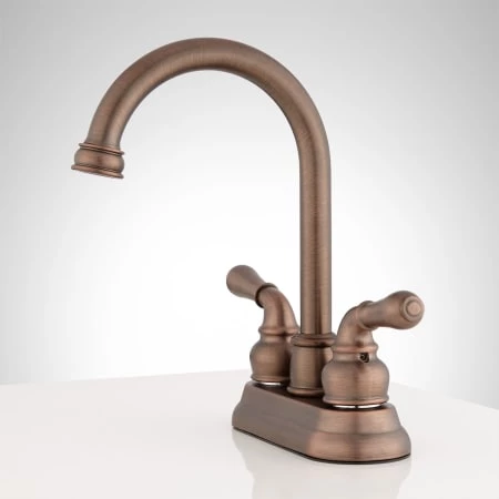 Signature Hardware Brannigan 1 GPM Centerset Bathroom Faucet with Pop-up Drain Assembly 5 Signature Hardware Brannigan 1 GPM Centerset Bathroom Faucet with Pop-up Drain Assembly - Image 5