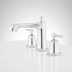 Signature Hardware Cooper 1.2 GPM Widespread Bathroom Faucet with Pop-Up Drain Assembly 6 Signature Hardware Cooper 1.2 GPM Widespread Bathroom Faucet with Pop-Up Drain Assembly -Central Brass store signature hardware 940973 alternate view 418