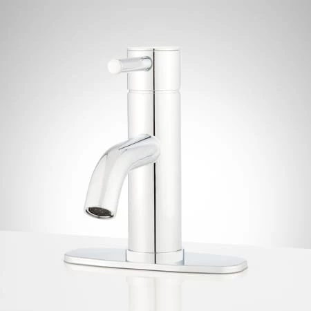 Signature Hardware Edenton 1.2 GPM Single Hole Bathroom Faucet with Pop-Up Drain Assembly 5 Signature Hardware Edenton 1.2 GPM Single Hole Bathroom Faucet with Pop-Up Drain Assembly - Image 5