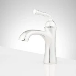 Signature Hardware Key West 1.2 GPM Single Hole Bathroom Faucet with Pop-Up Drain Assembly -Central Brass store signature hardware 948576 alternate image 57