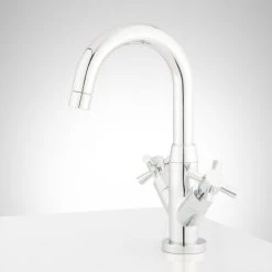 Signature Hardware Milazzo 1.5 GPM Single Hole Bathroom Faucet with Pop-Up Drain Assembly -Central Brass store signature hardware 948577 alternate image 60