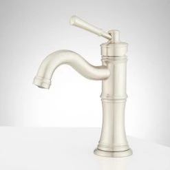 Signature Hardware St. Martin 1.2 GPM Single Hole Bathroom Faucet with Pop-Up Drain Assembly -Central Brass store signature hardware 948582 alternate image 79