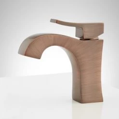 Signature Hardware Vilamonte 1.2 GPM Single Hole Bathroom Faucet with Metal Lever Handle and Pop-Up Drain Assembly -Central Brass store signature hardware 948583 alternate image 232