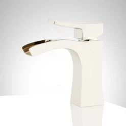 Signature Hardware Vilamonte 1.2 GPM Single Hole Bathroom Faucet with Metal Lever Handle and Pop-Up Drain Assembly -Central Brass store signature hardware 948584 alternate image 236