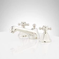 Signature Hardware Boca Raton 1.2 GPM Widespread Bathroom Faucet with Pop-Up Drain Assembly 6 Signature Hardware Boca Raton 1.2 GPM Widespread Bathroom Faucet with Pop-Up Drain Assembly -Central Brass store signature hardware 948586 alternate image 90