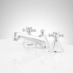 Signature Hardware Boca Raton 1.2 GPM Widespread Bathroom Faucet with Pop-Up Drain Assembly 7 Signature Hardware Boca Raton 1.2 GPM Widespread Bathroom Faucet with Pop-Up Drain Assembly -Central Brass store signature hardware 948586 alternate image 91