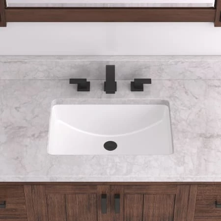 Signature Hardware Hibiscus 1.2 GPM Widespread Bathroom Faucet with Pop-Up Drain Assembly 6 Signature Hardware Hibiscus 1.2 GPM Widespread Bathroom Faucet with Pop-Up Drain Assembly - Image 6