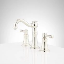 Signature Hardware St. Martin 1.2 GPM Widespread Bathroom Faucet with Pop-Up Drain Assembly -Central Brass store signature hardware 948599 alternate image 136