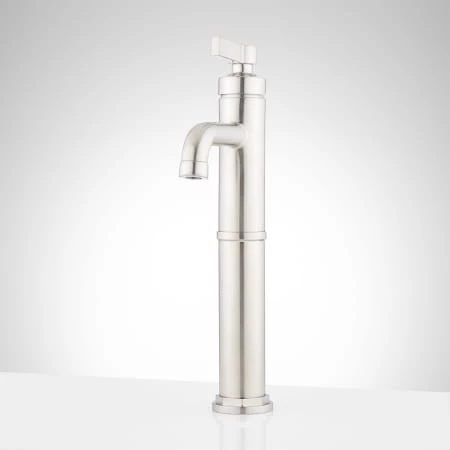 Signature Hardware Greyfield 1.2 GPM Single Hole Vessel Bathroom Faucet with Pop-Up Drain Assembly 2 Signature Hardware Greyfield 1.2 GPM Single Hole Vessel Bathroom Faucet with Pop-Up Drain Assembly - Image 2