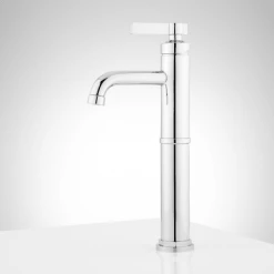 Signature Hardware Greyfield 1.2 GPM Single Hole Vessel Bathroom Faucet with Pop-Up Drain Assembly 10 Signature Hardware Greyfield 1.2 GPM Single Hole Vessel Bathroom Faucet with Pop-Up Drain Assembly -Central Brass store signature hardware 948602 alternate image 145