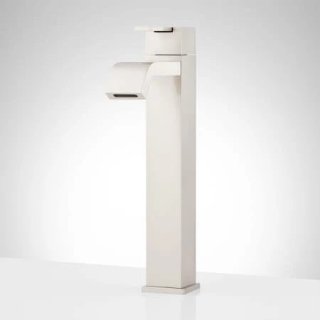 Signature Hardware Rigi 1.2 GPM Single Hole Vessel Bathroom Faucet with Pop-Up Drain Assembly 2 Signature Hardware Rigi 1.2 GPM Single Hole Vessel Bathroom Faucet with Pop-Up Drain Assembly - Image 2