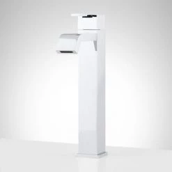 Signature Hardware Rigi 1.2 GPM Single Hole Vessel Bathroom Faucet with Pop-Up Drain Assembly 8 Signature Hardware Rigi 1.2 GPM Single Hole Vessel Bathroom Faucet with Pop-Up Drain Assembly -Central Brass store signature hardware 948604 alternate image 156