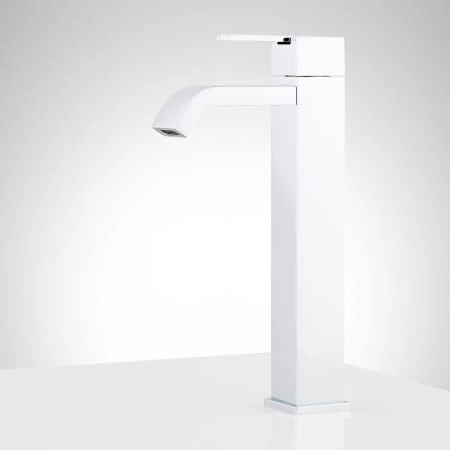 Signature Hardware Rigi 1.2 GPM Single Hole Vessel Bathroom Faucet with Pop-Up Drain Assembly 5 Signature Hardware Rigi 1.2 GPM Single Hole Vessel Bathroom Faucet with Pop-Up Drain Assembly - Image 5