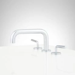 Signature Hardware Ruscello 1.2 GPM Widespread Bathroom Faucet with Zinc Lever Handles and Pop-Up Drain Assembly -Central Brass store signature hardware 951334 alternate image 39