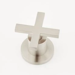 Signature Hardware Bilancio 1.2 GPM Widespread Bathroom Faucet with Zinc Cross Handles and Pop-Up Drain Assembly -Central Brass store signature hardware 951335 alternate image 2237