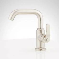 Signature Hardware Gunther 1.2 GPM Single Hole Bathroom Faucet with Lever Handle and Pop-Up Drain Assembly -Central Brass store signature hardware 953078 alternate view 31
