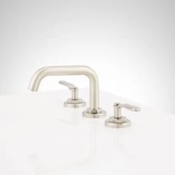 Signature Hardware Gunther 1.2 GPM Widespread Bathroom Faucet with Lever Handles and Pop-Up Drain Assembly -Central Brass store signature hardware 953079 alternate view 39